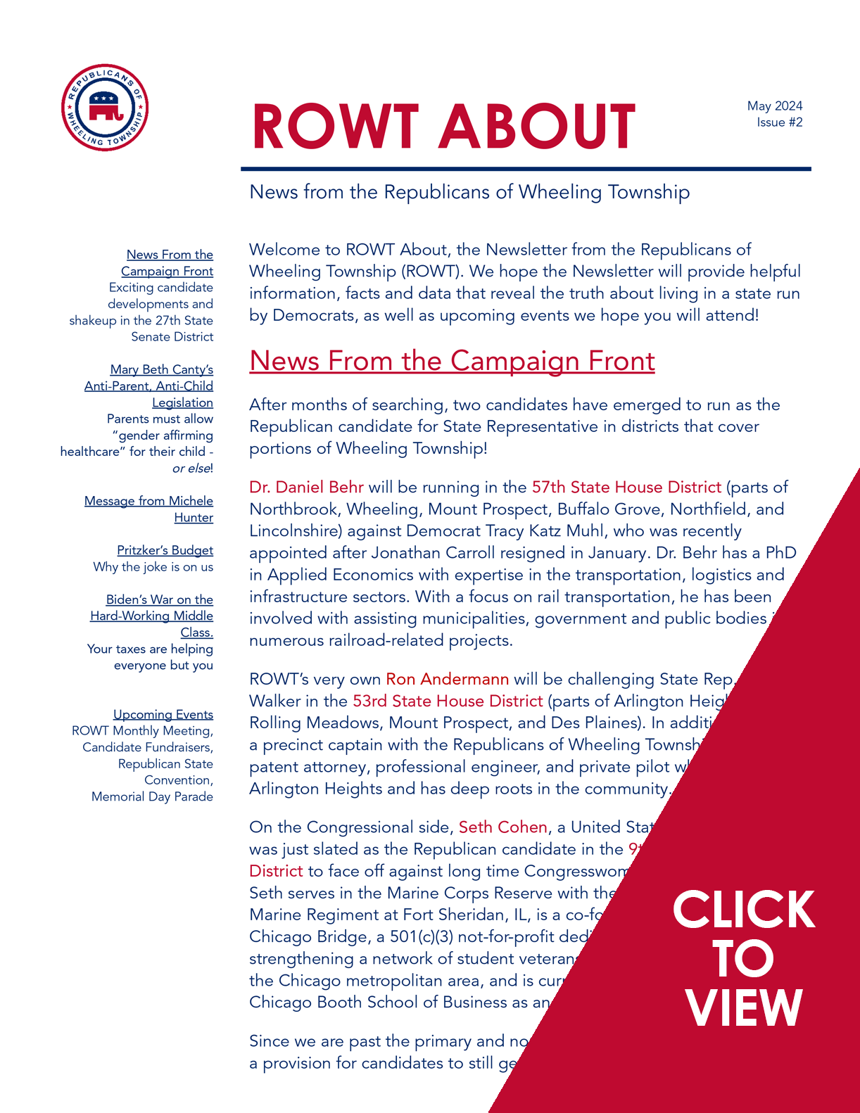 Newsletter Preview Newsletter Preview - Click to view