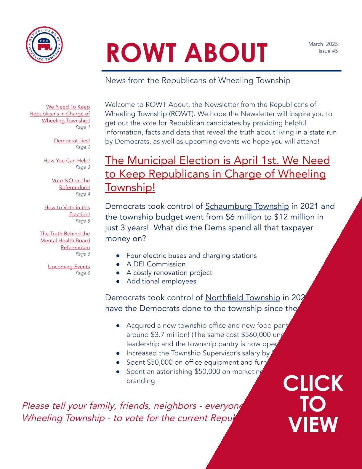Newsletter Preview - Click to view